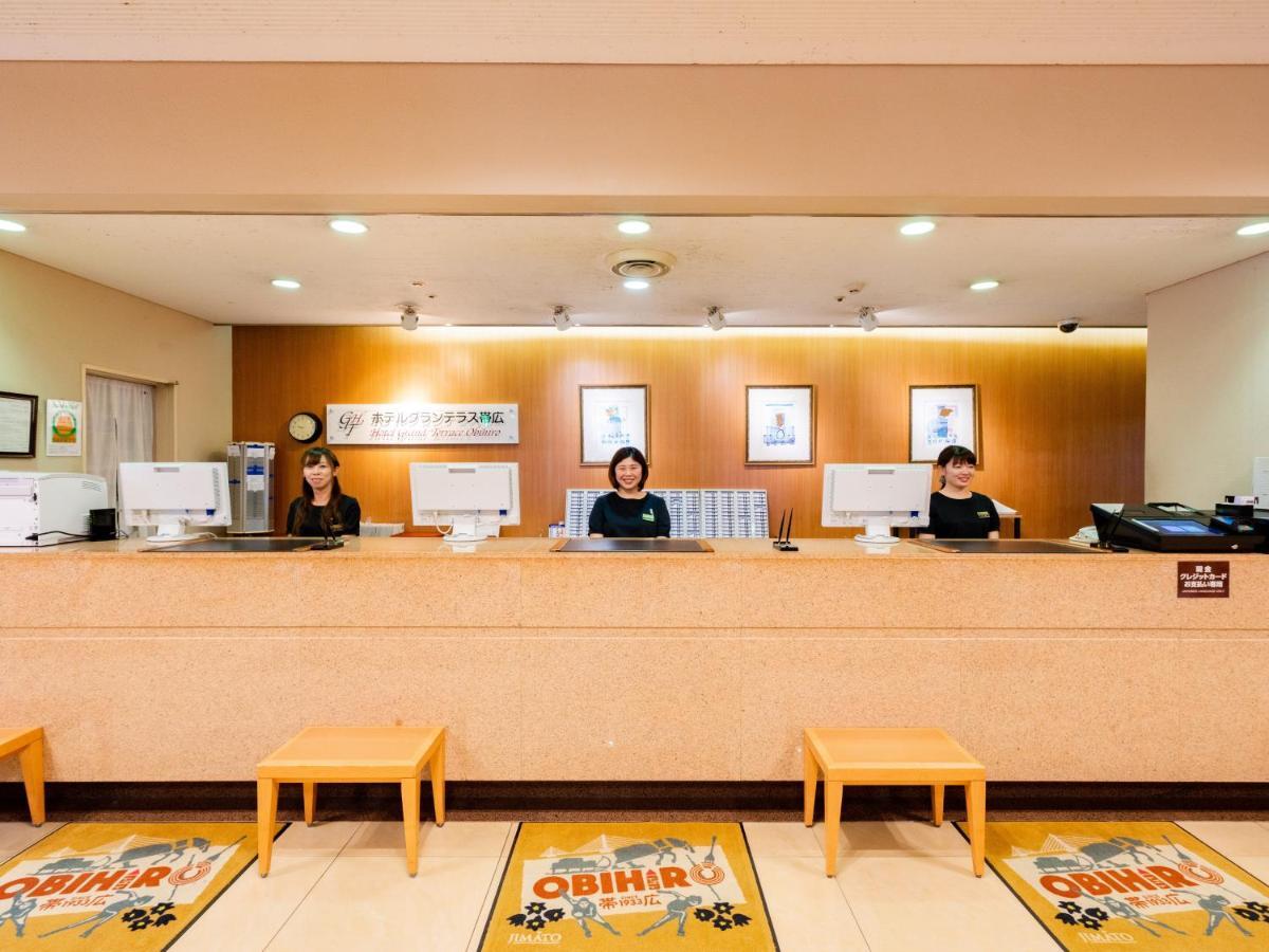 Hotel Grand Terrace Obihiro Exterior foto