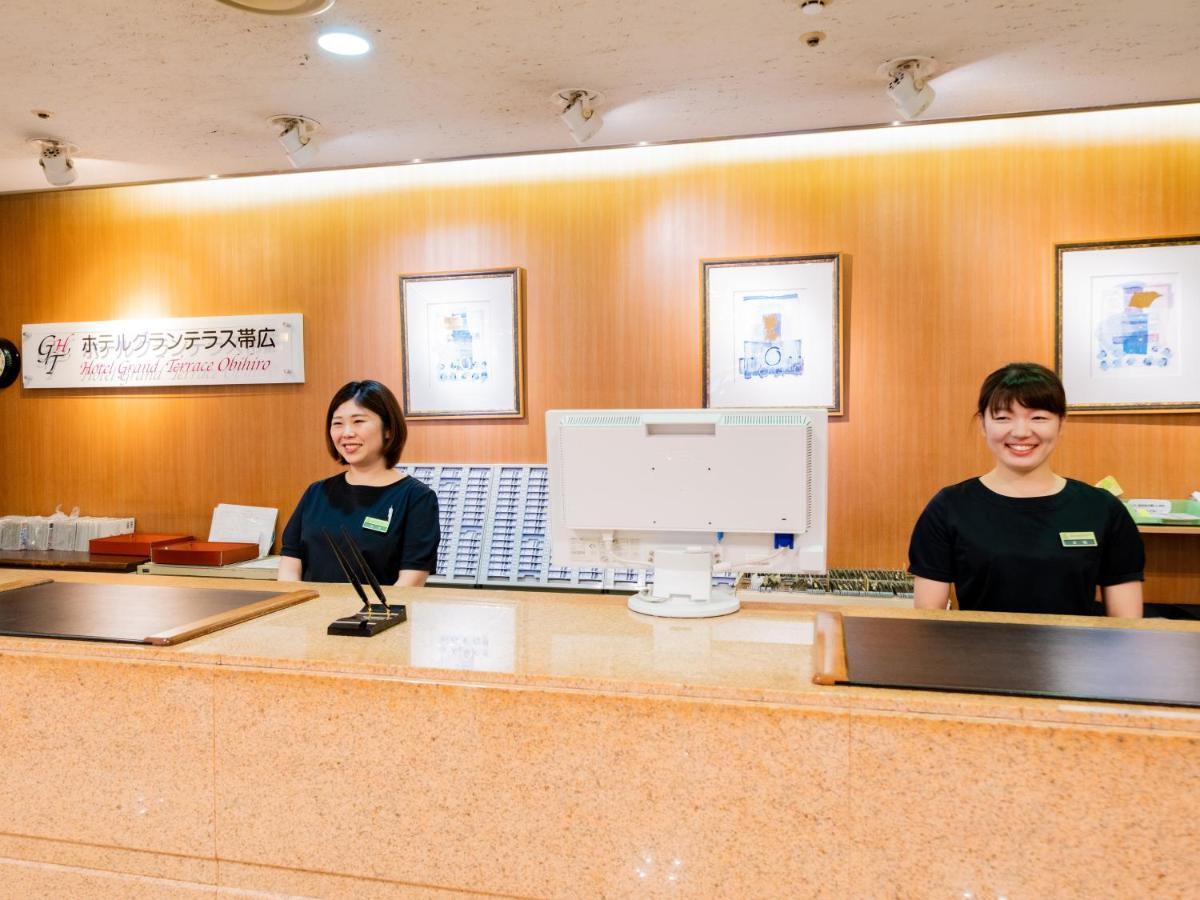 Hotel Grand Terrace Obihiro Exterior foto