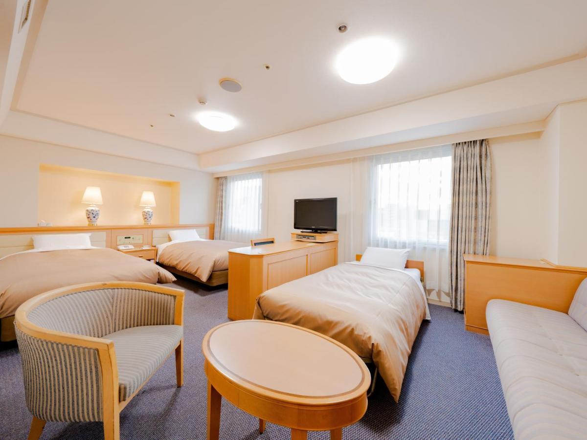 Hotel Grand Terrace Obihiro Exterior foto